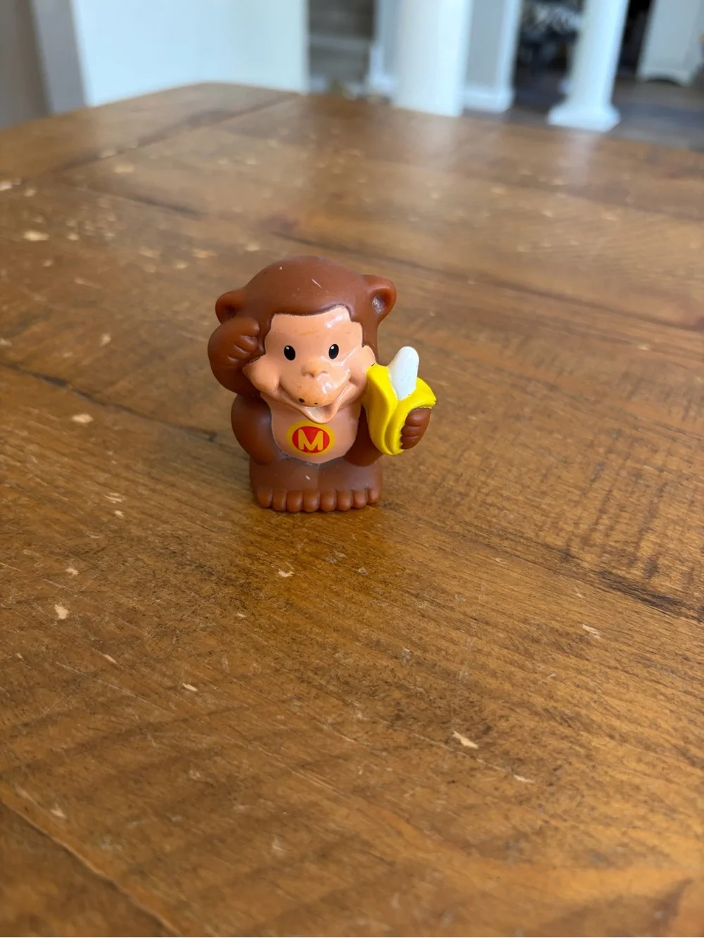 Fisher Price Little People M monkey as is
